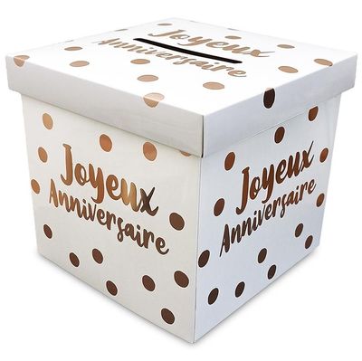 URNE ANNIVERSAIRE ROSE GOLD