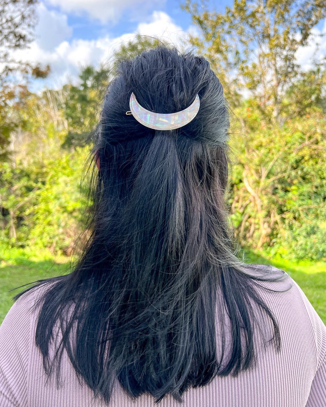 Moon Hair Clip