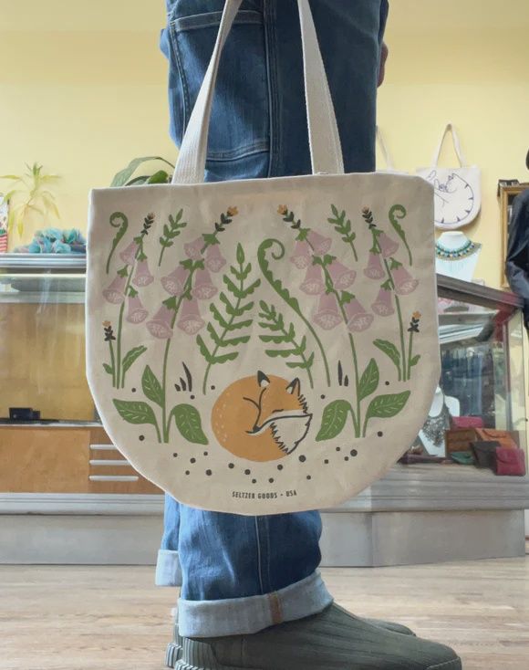 Foxglove Tote Bag