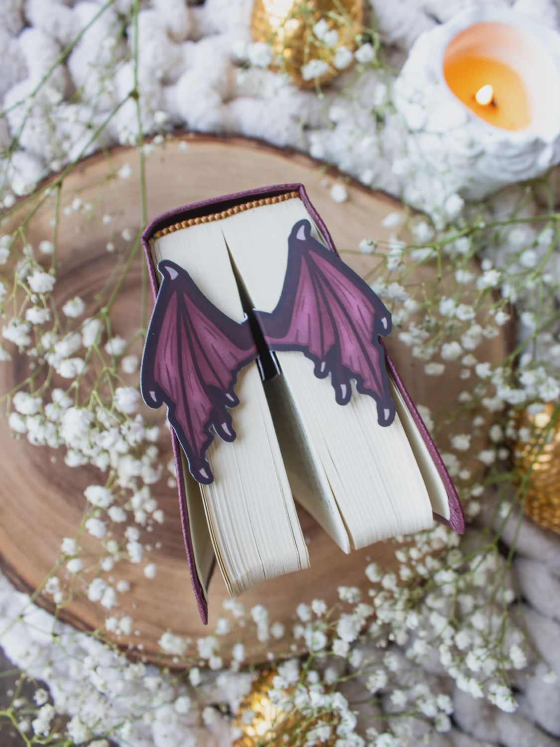 Die-cut Folding Bookmark, Version: Dragon