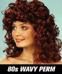 Funkiwi 80s wavy Perm Wig