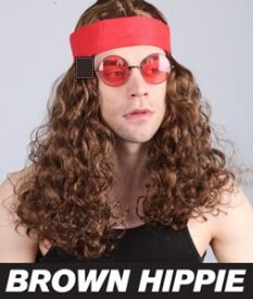 Funkiwi Brown Hippie Wig