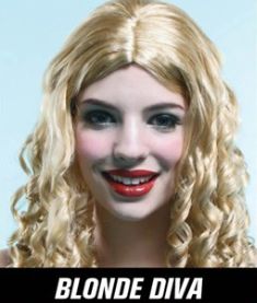 Funkiwi Blonde Diva Wig