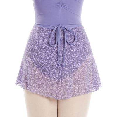 Energetiks Raindrop Wrap Skirt  DEEP PURPLE