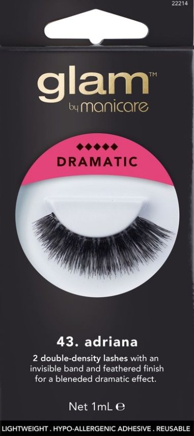 glam manicare eyelashes