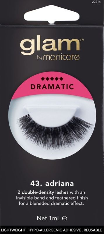 glam manicare eyelashes