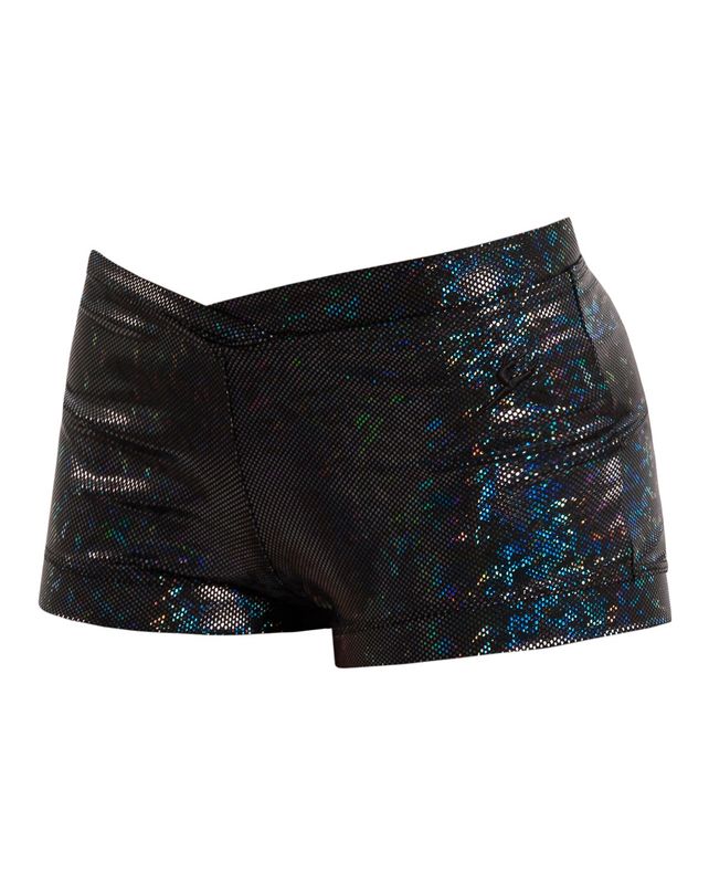 Energetiks Shattered glass cross band shorts