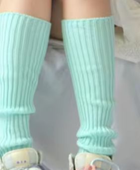 Leg warmer blue