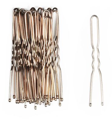 Energetiks 6cm Ripple pins, Colour: light brown, size: 6cm