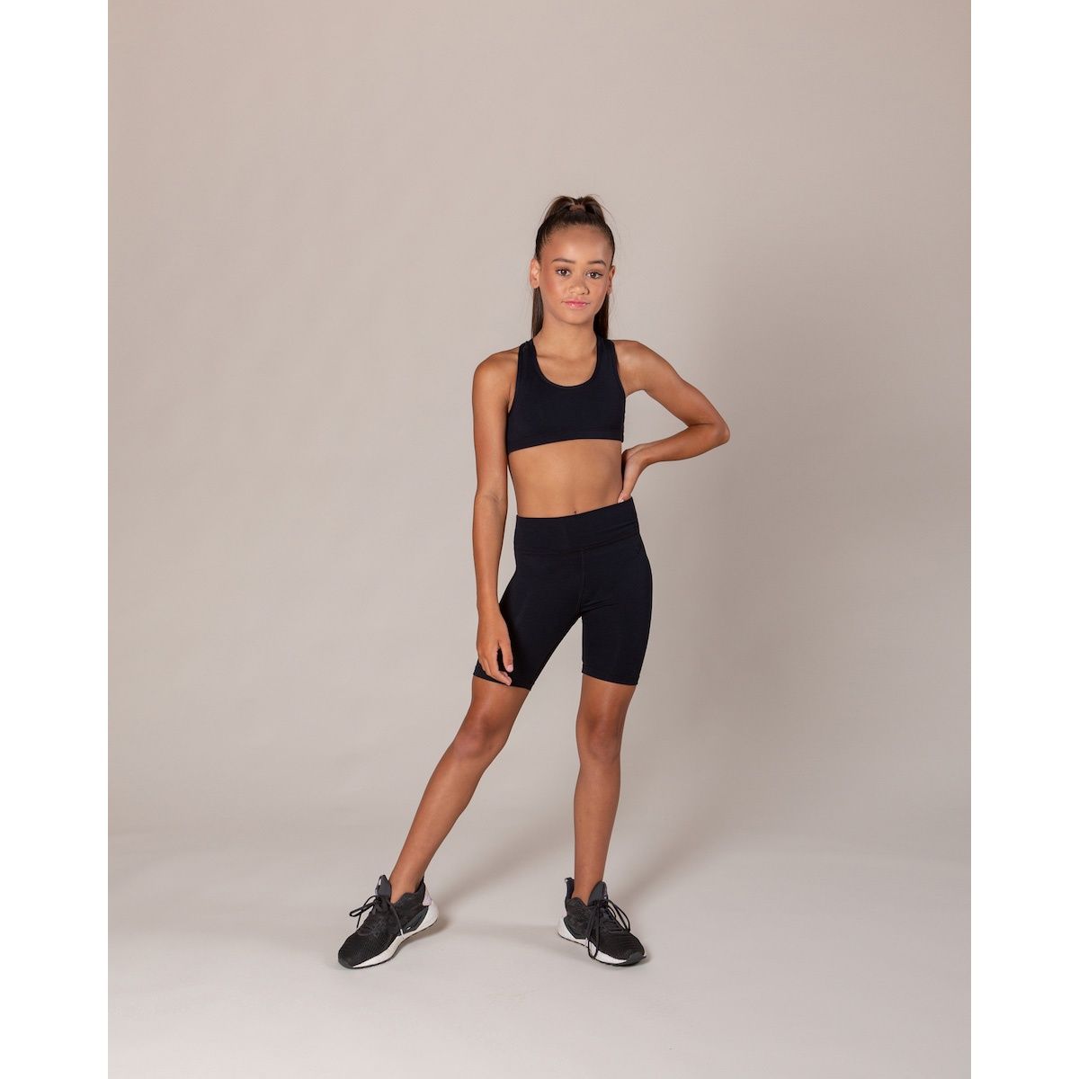 Energetiks Bike Shorts, Colour: black, size: childs small