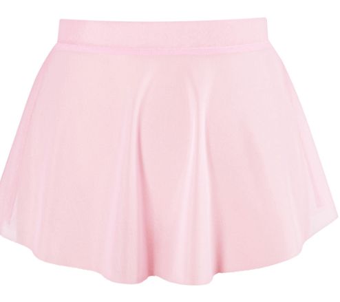 Energetiks Natalia mesh skirt, Colour: candy pink, size: childs xlarge