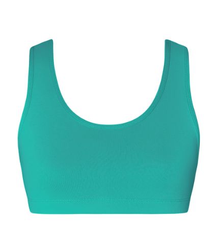 Energetiks Addison Crop Top, Colour: vibrant green, size: adult small