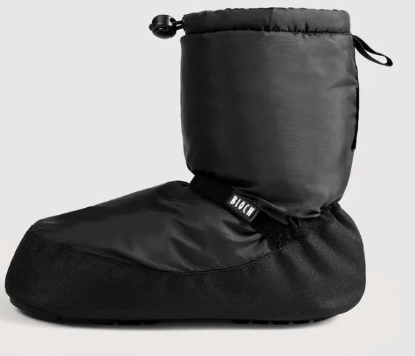 Bloch fur lined bootie, Colour: black fur lined, size: adult large