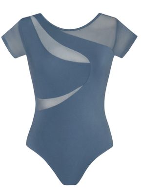 Energetiks Delta cap sleeve leotard