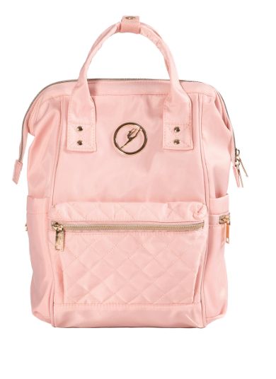 Energetiks Quilted back pack small, Colour: pink Champagne
