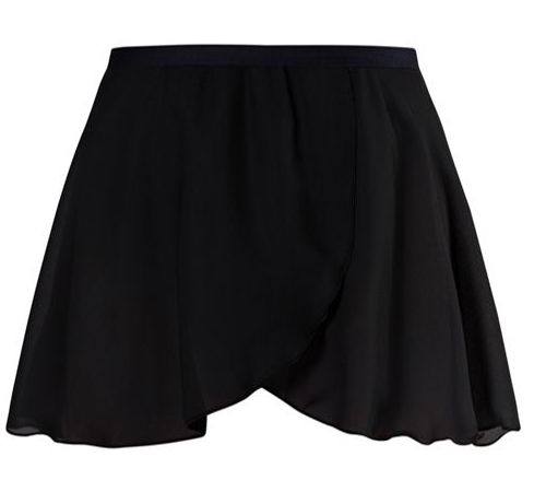 Energetiks wrap skirt, Colour: black, size: adult small