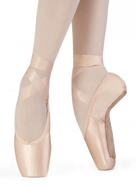 Bloch Grace Pointe Shoe, Colour: pink, size: 4, width: 2x