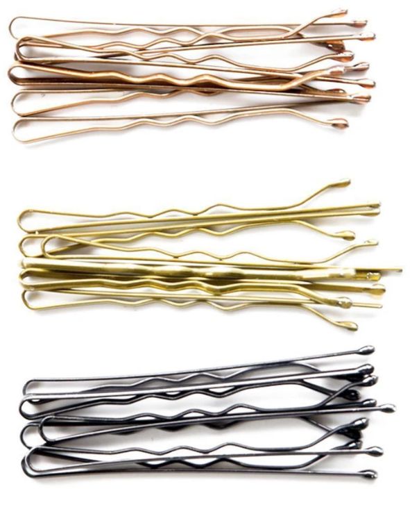 Bobby pins, Colour: blonde