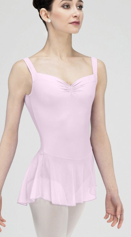 Wear Moi  Balkala leotard with attached skirt, Colour: pink, size: 8/10 years