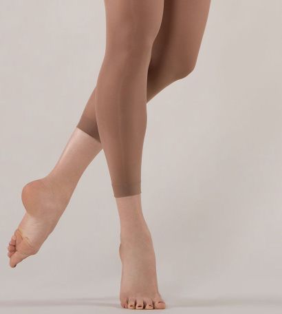 Energetiks footless dance tights adult, Colour: tan, size: Adult C