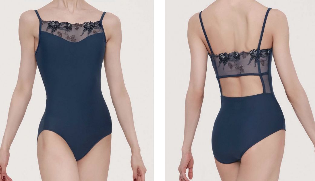 Wear Moi Jasmin Leotard, Colour: Navy, size: adult large