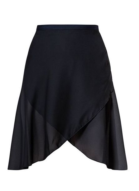 Energetiks Long Wrap Skirt, Colour: black, size: adult small