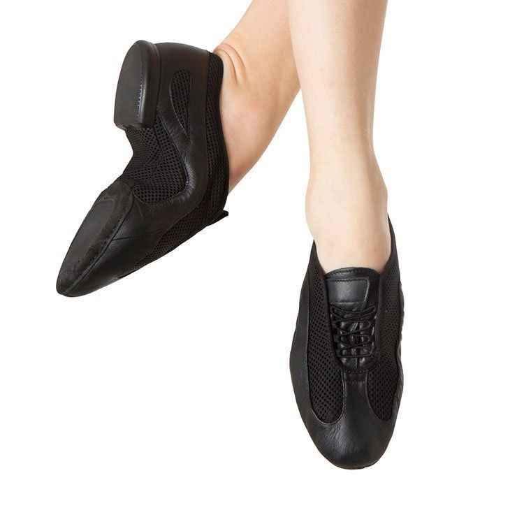 Bloch Slip Stream Jazz Shoe, Colour: black, Style: MN, size: 4.5