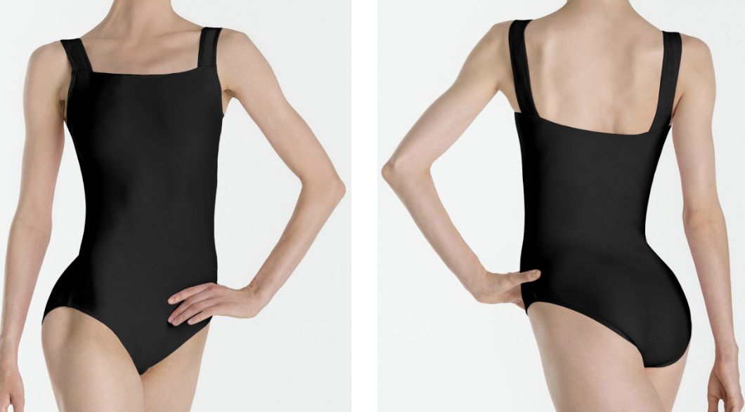 Wear Moi Emeraude Leotard, Colour: black, size: adult med