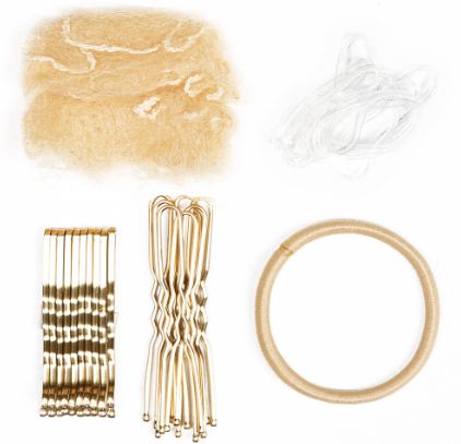 Bun Pack Regular, Colour: blonde, size: regular