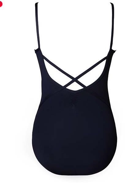 Energetiks back wrap Leotard, Colour: black, size: adult large