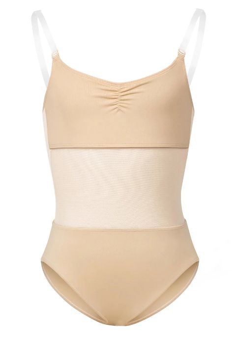 Bloch Sunna Mesh body- Liner undertard, Colour: sand, size: childs 8/10
