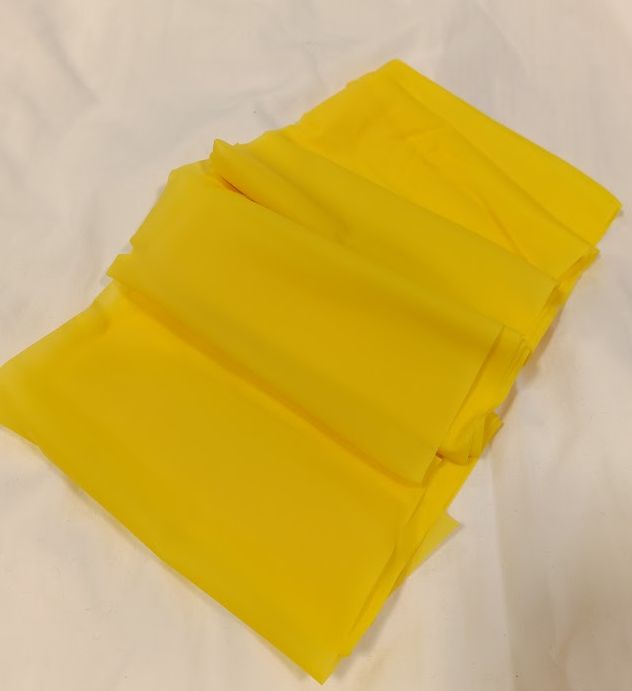 Resistance band x long 3 meters, Colour: yellow light weight