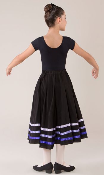 Energetiks character skirt with ribbon, Colour: purple ribbon, size: child med