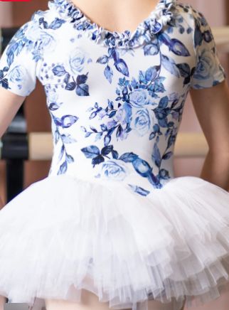 Danse de Paris Sylie tutu, Colour: blue, size: childs small