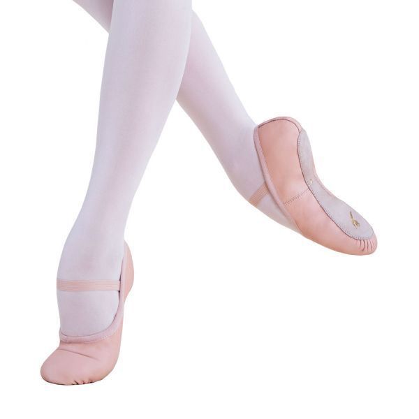 Energetiks Annabelle Ballet Flat Full Sole, Colour: pink, size: 2, width: A