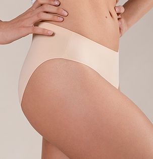 Absorb and Dance Brief, Colour: Oat, size: adult large