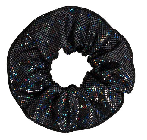 Energetiks shattered glass scrunchie, Colour: black