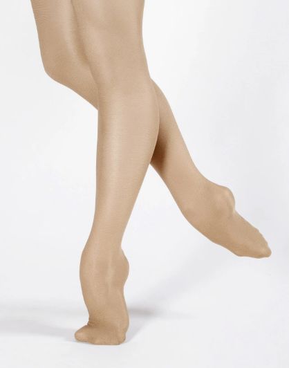 Energetiks Professional High Gloss Shimmer Tights, Colour: Caramel, size: Adult B