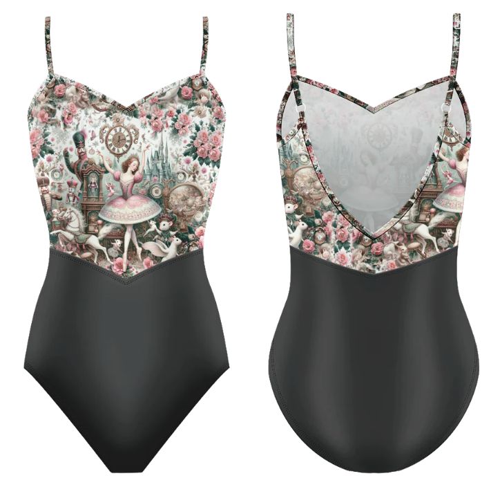 Danse de Paris Clara nutcracker leotard, Colour: nutcracker, size: adult 8 xsmall