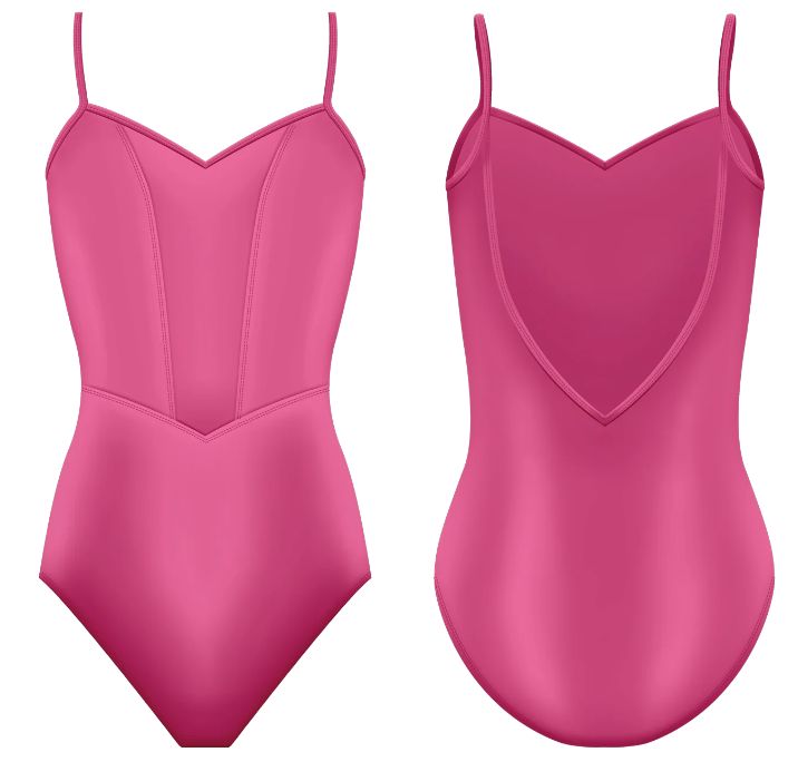 Danse de Paris Nikita Leotard, Colour: wildberry, size: adult 10 xsmall