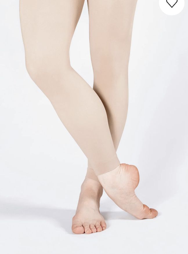 Energetiks classic dance tights Childs Footless, Colour: salmon pink, size: childs large
