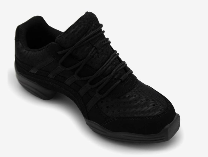 Capezio Rock It dance sneaker, Colour: Black, size: 9