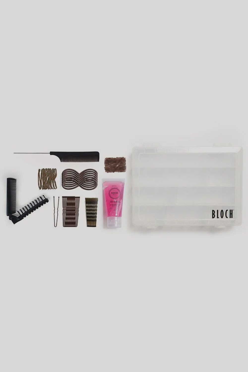 Bloch Hair Box, Colour: Brown
