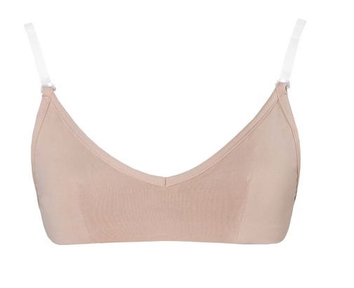 Energetiks clear back bra, Colour: Wheat, size: childs xl