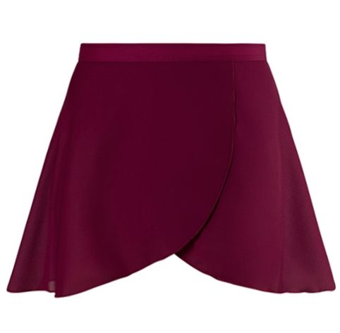 Energetiks Melody Skirt, Colour: Burgundy, size: adult XSmall