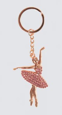 Energetiks Key Tag Diamante Ballerina