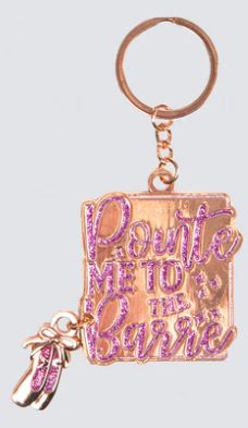 Energetiks Key Tag Pointe Me To The Barre
