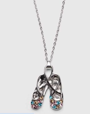 Diamante Shoe Necklace