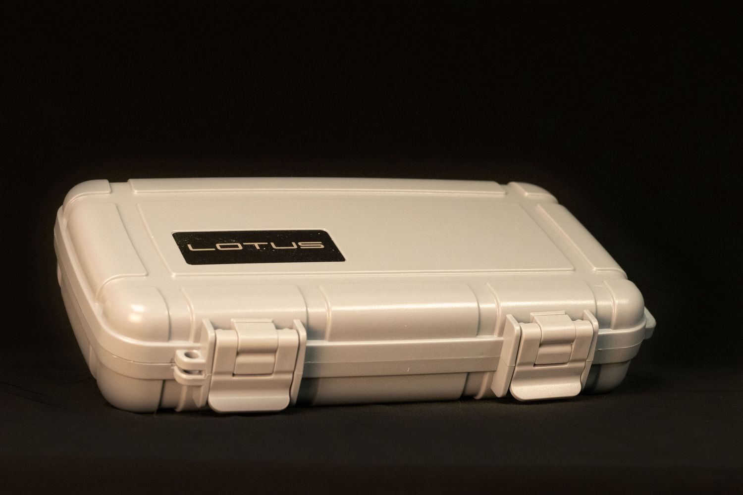 Lotus 5ct Travel Humidor Gray