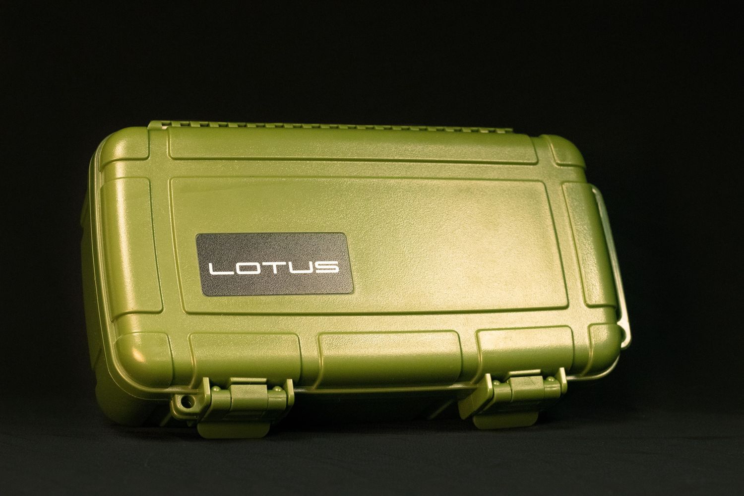 Lotus 5ct Travel Humidor Green